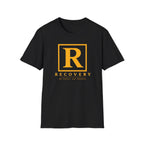 Recovery Not Perfect Just Progress Gold Edition Tee – Minimalist Recovery Shirt – DPR Recovery Tee