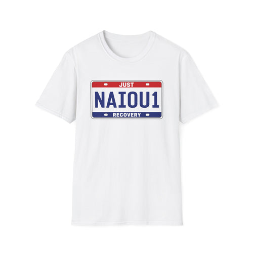 NAIOU1 Recovery T-Shirt | Just Recovery One Day at a Time Sobriety Graphic Tee – DPR Recovery Tee
