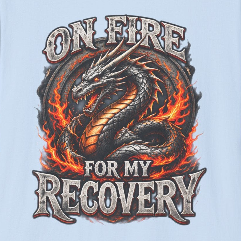 Recovery Forged in Fire Dragon T-Shirt