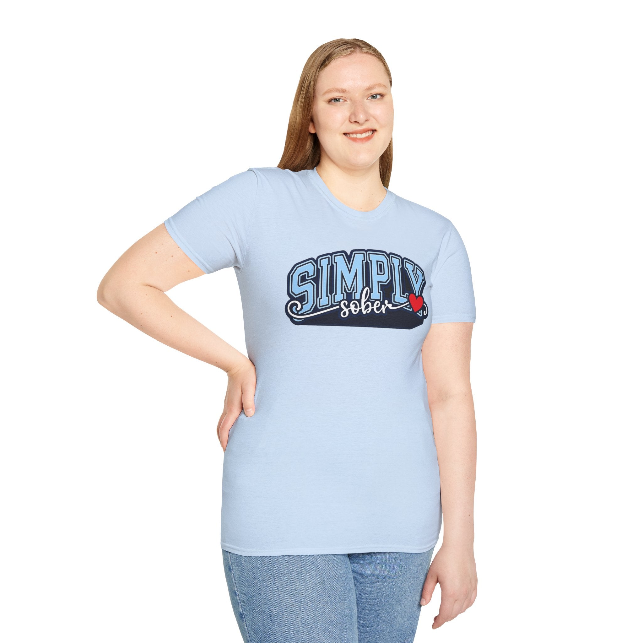 Simply Sober Heart Edition Tee