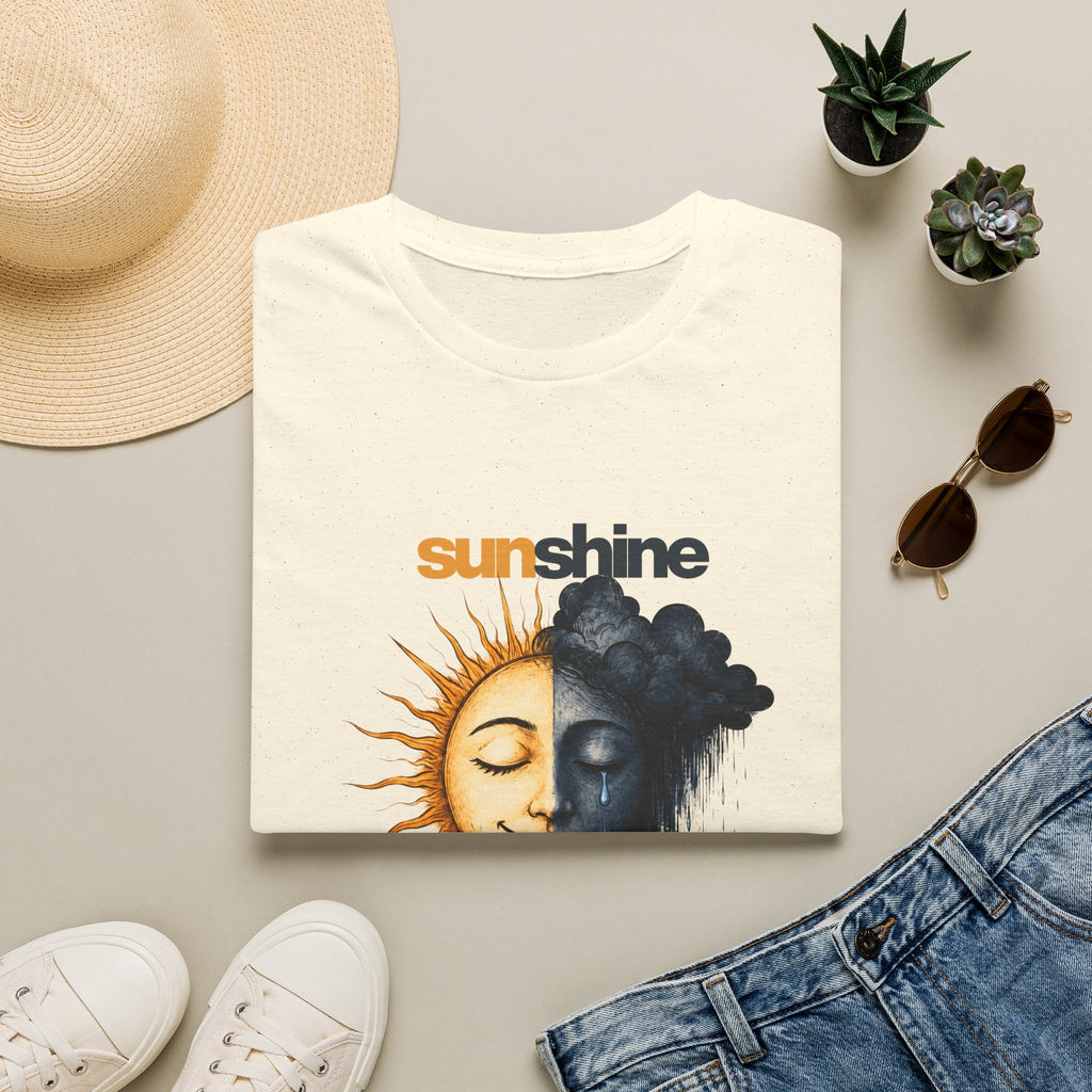 Sunshine and Rain Recovery T-Shirt | Sobriety Inspirational Tee – DPR Recovery Tee