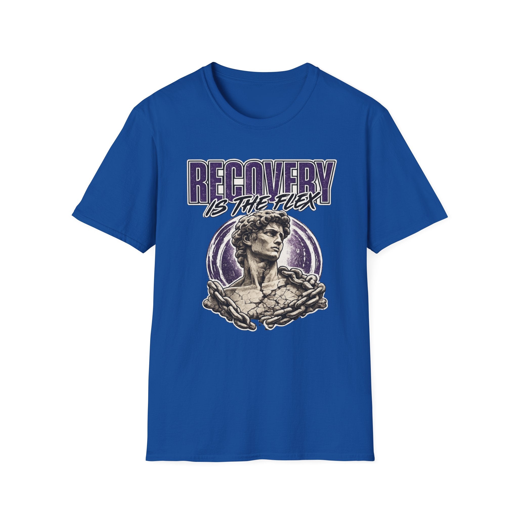 Recovery Is The Flex Chain Breaker Tee – Motivational Recovery Streetwear Shirt