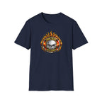 🔥 One Day at a Time Skull Flame Recovery Tee 🔥