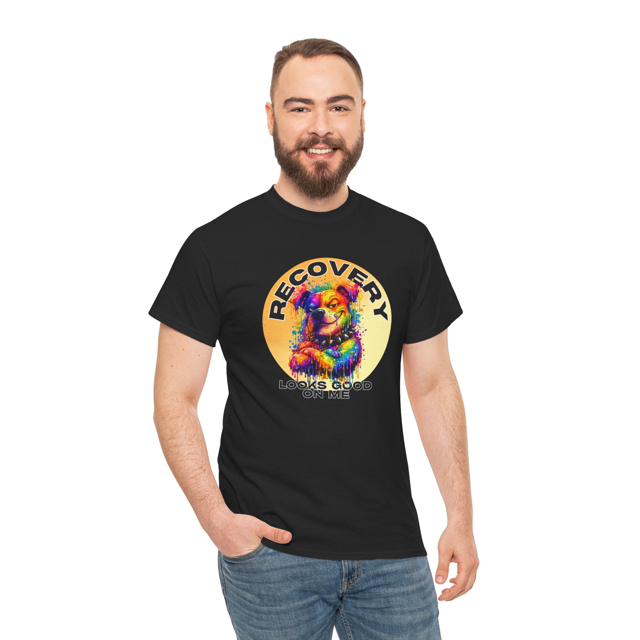 Reconvery Looks Good on Me - Color Splash Bulldog Recovery Tee