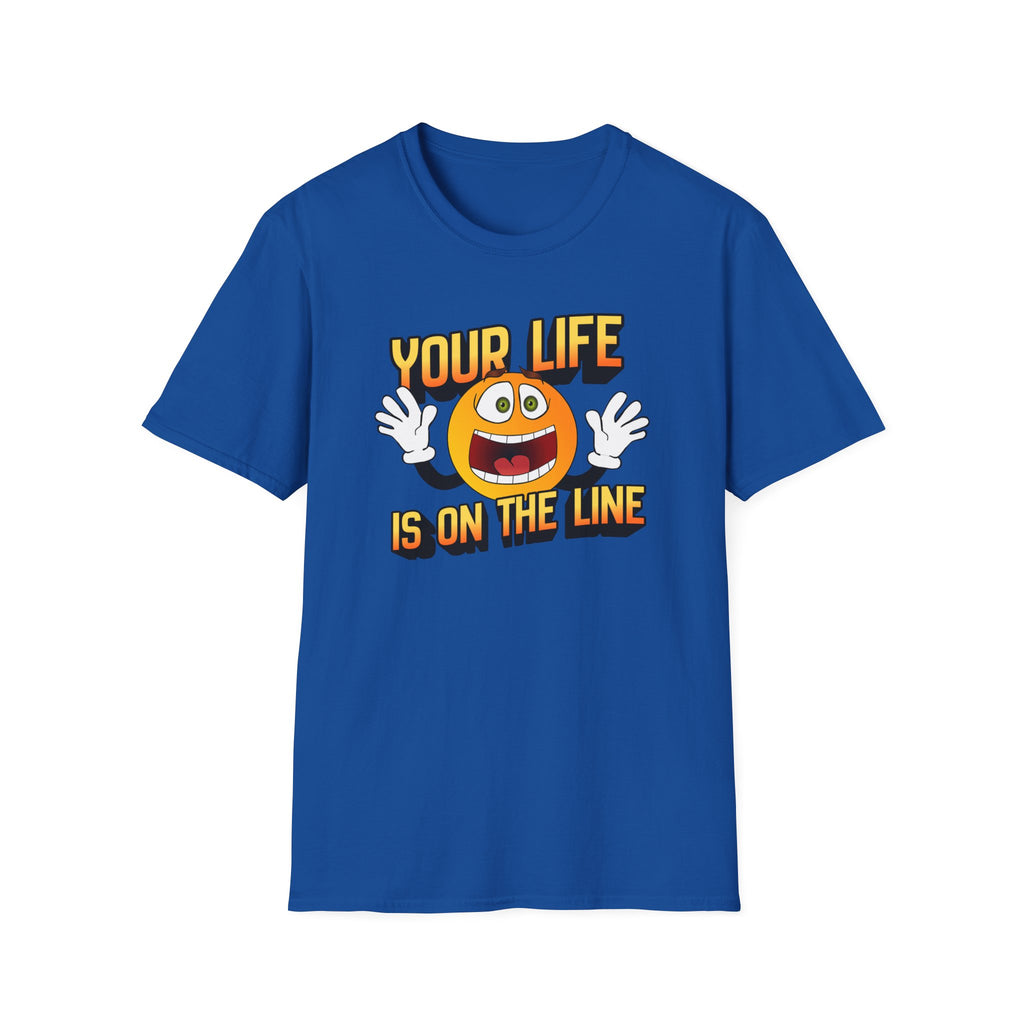 “Your Life Is On The Line – DPR Recovery Tee” – DPR Recovery Tee