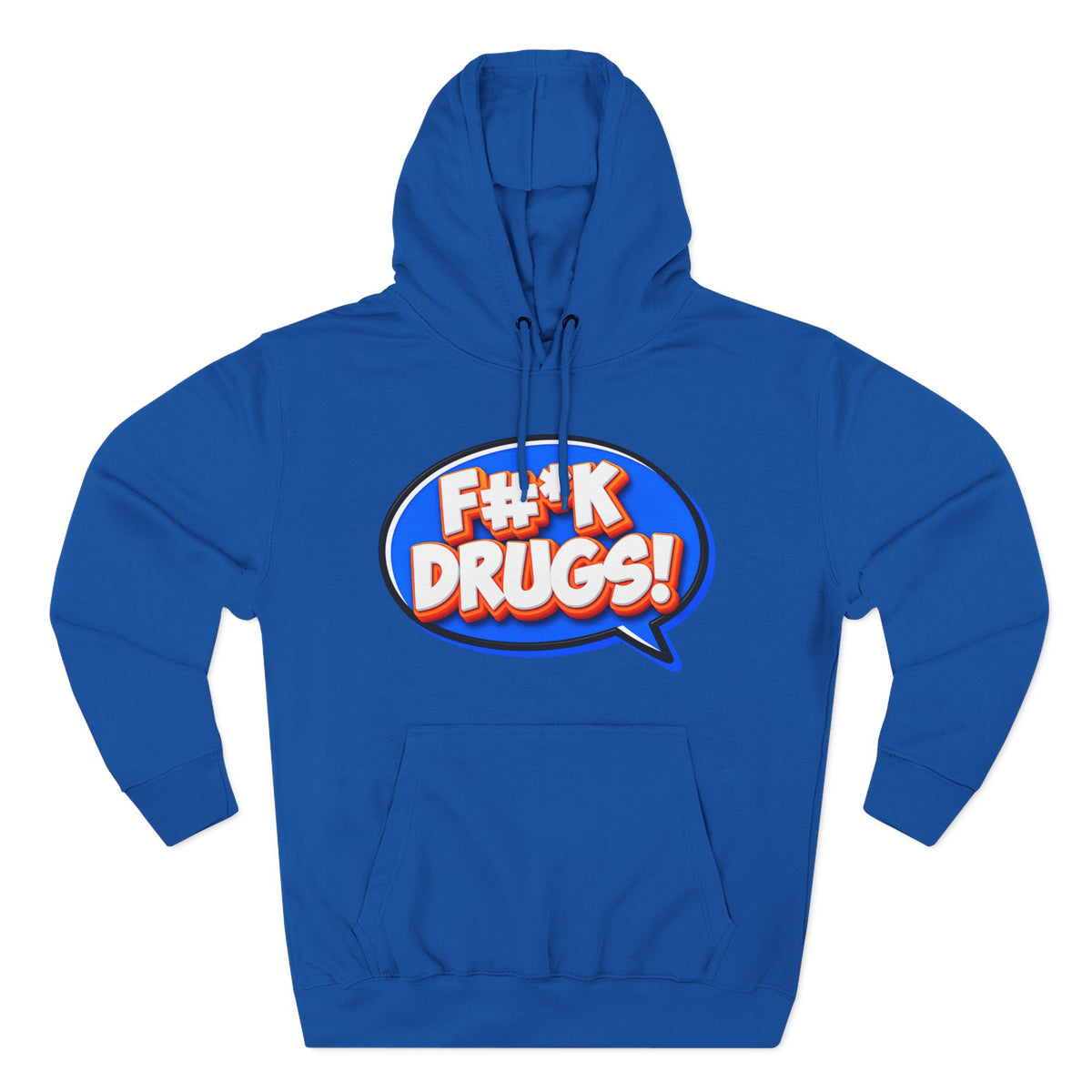 F#*K DRUGS! Funny Sobriety Hoodie – Make Recovery Loud!