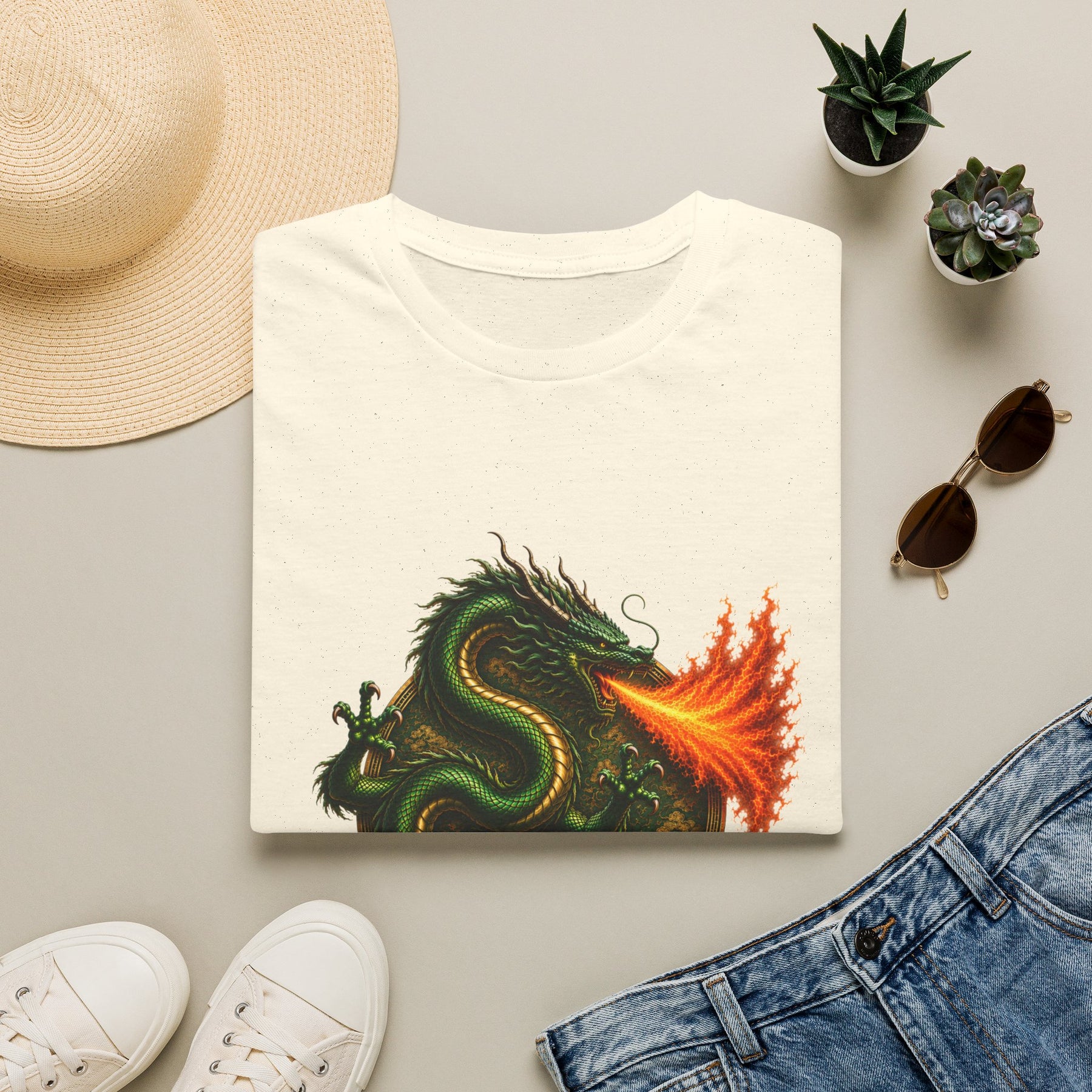 On Fire for My Recovery Dragon Tee