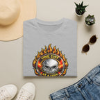 🔥 One Day at a Time Skull Flame Recovery Tee 🔥 – DPR Recovery Tee