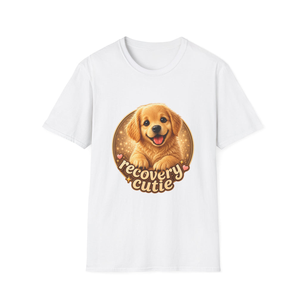 Recovery Cutie Puppy Tee – design detail | DPR Recovery Tees