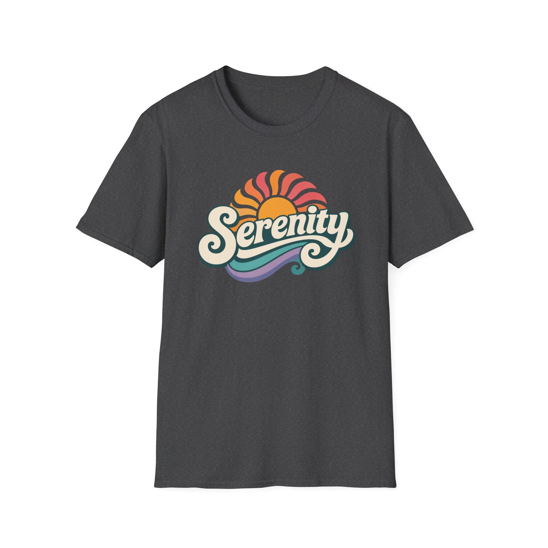 Serenity Retro Recovery Tee – Vintage Sober Lifestyle Shirt – DPR Recovery Tee