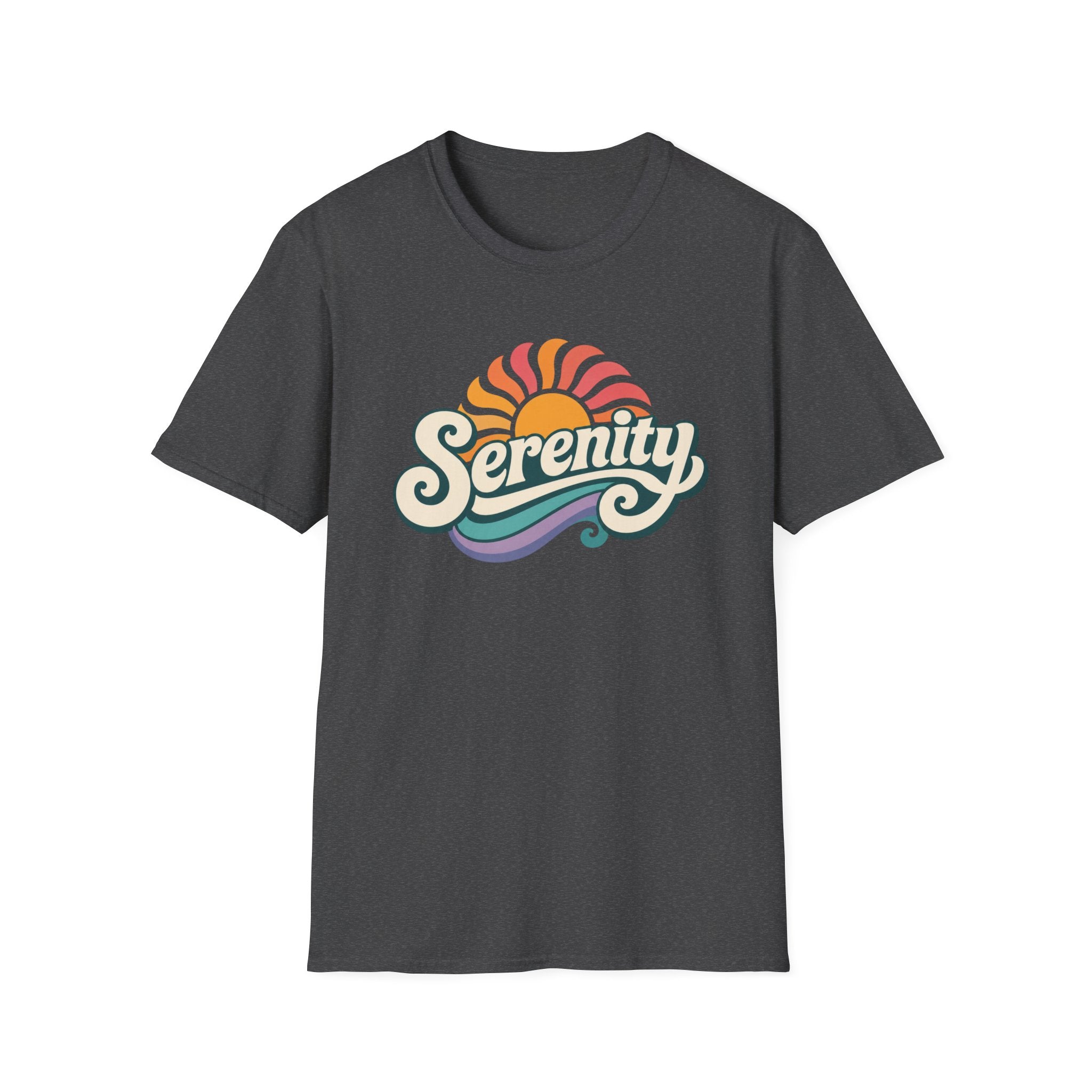 Serenity Retro Recovery Tee – Vintage Sober Lifestyle Shirt