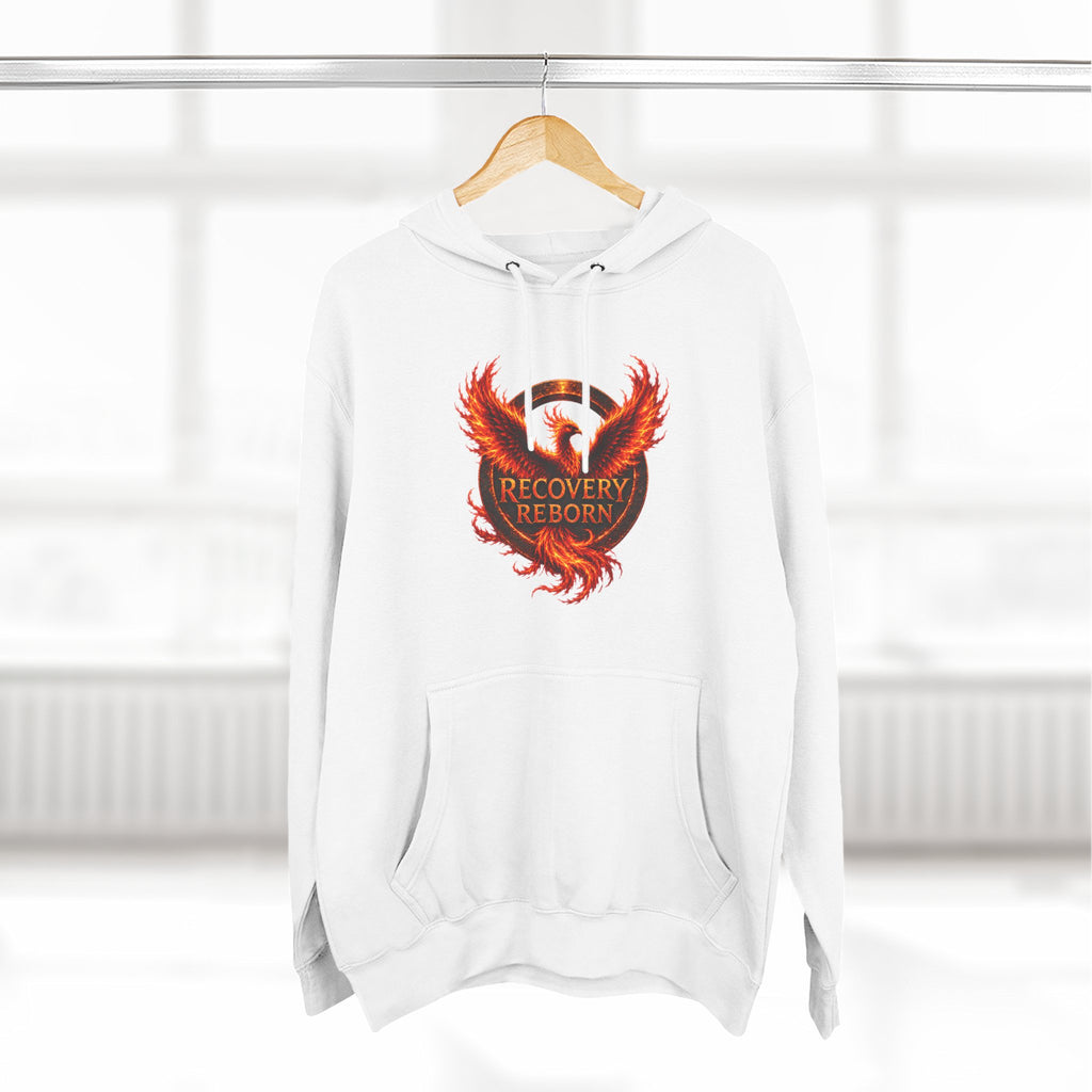Recovery Reborn Phoenix Hoodie | Rise From the Ashes Sobriety Tee
