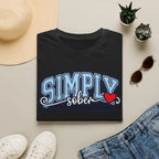 Simply Sober Heart Edition Tee – DPR Recovery Tee