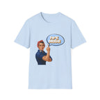 F#K Drugs Rosie Tee – design detail | DPR Recovery Tees