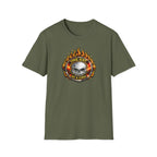 🔥 One Day at a Time Skull Flame Recovery Tee 🔥