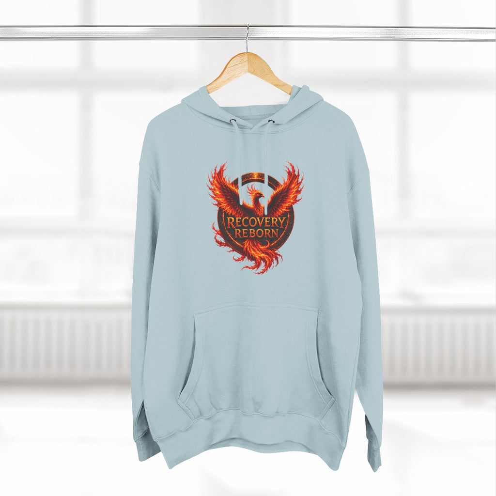 Recovery Reborn Phoenix Hoodie | Rise From the Ashes Sobriety Tee