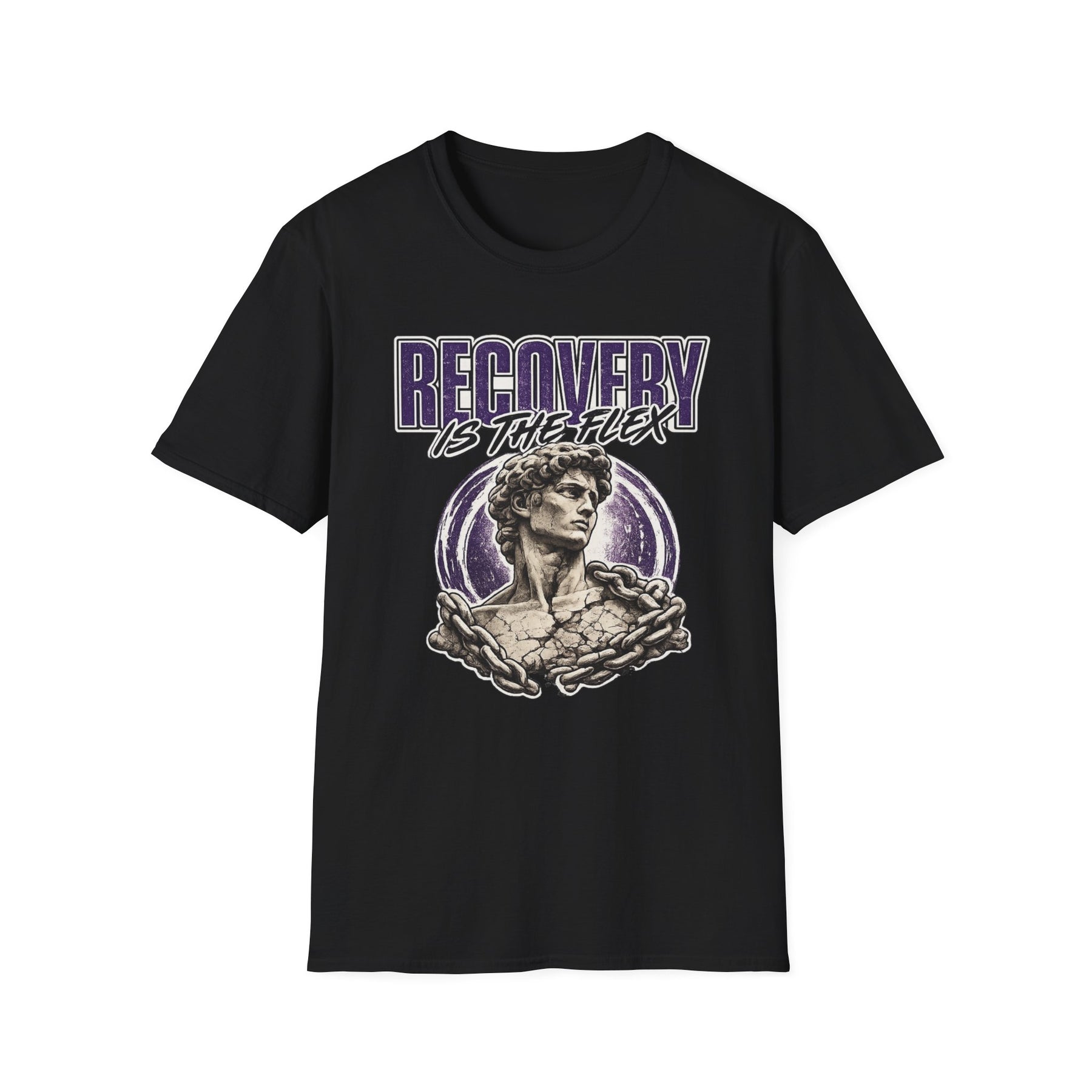 Recovery Is The Flex Chain Breaker Tee – Motivational Recovery Streetwear Shirt – DPR Recovery Tee