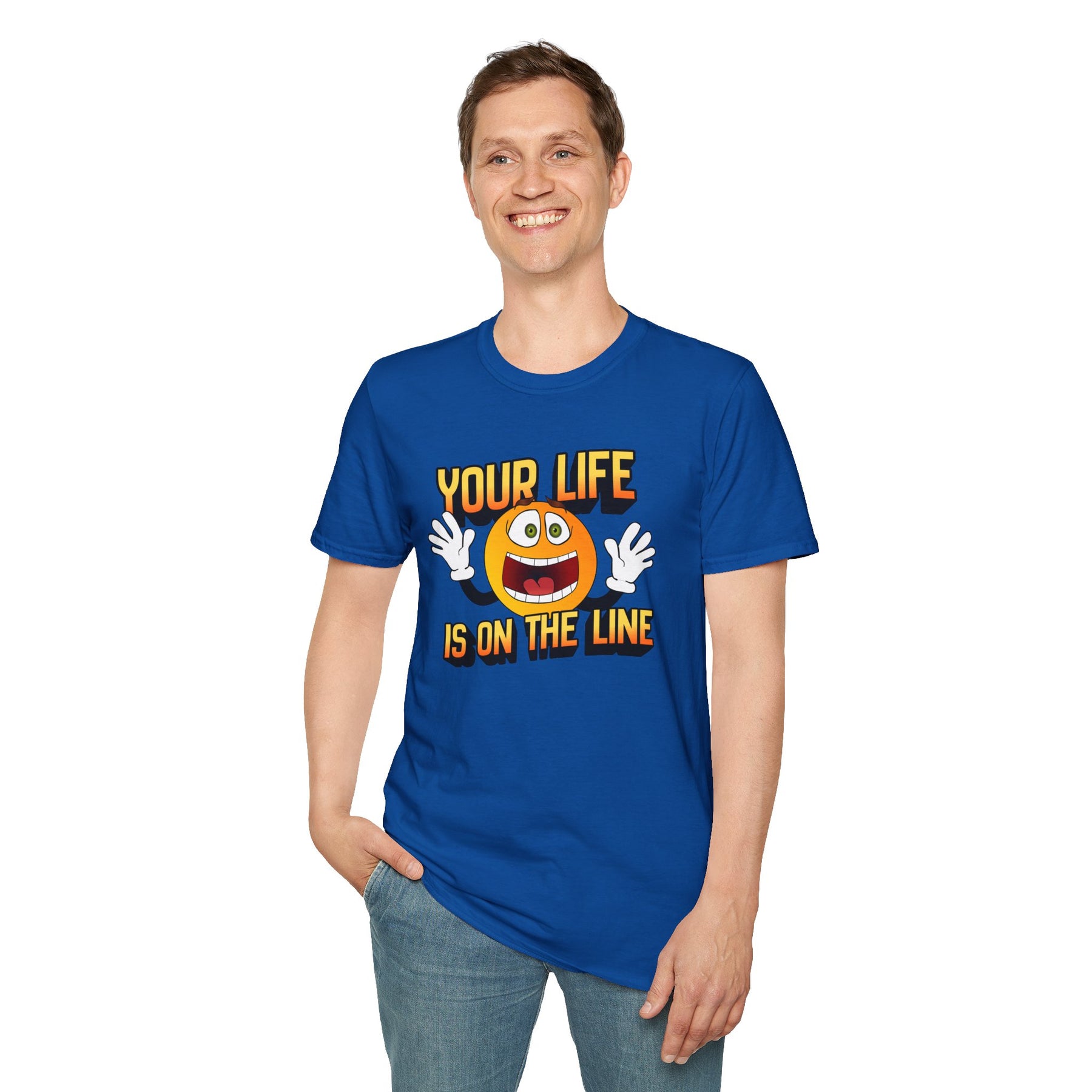 “Your Life Is On The Line – DPR Recovery Tee” – DPR Recovery Tee