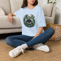 Just For Today Recovery T-Shirt | Sobriety Skull Wave Graphic Tee for Addiction Recovery