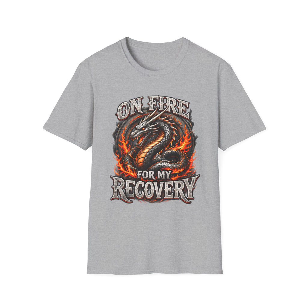 Recovery Forged in Fire Dragon T-Shirt