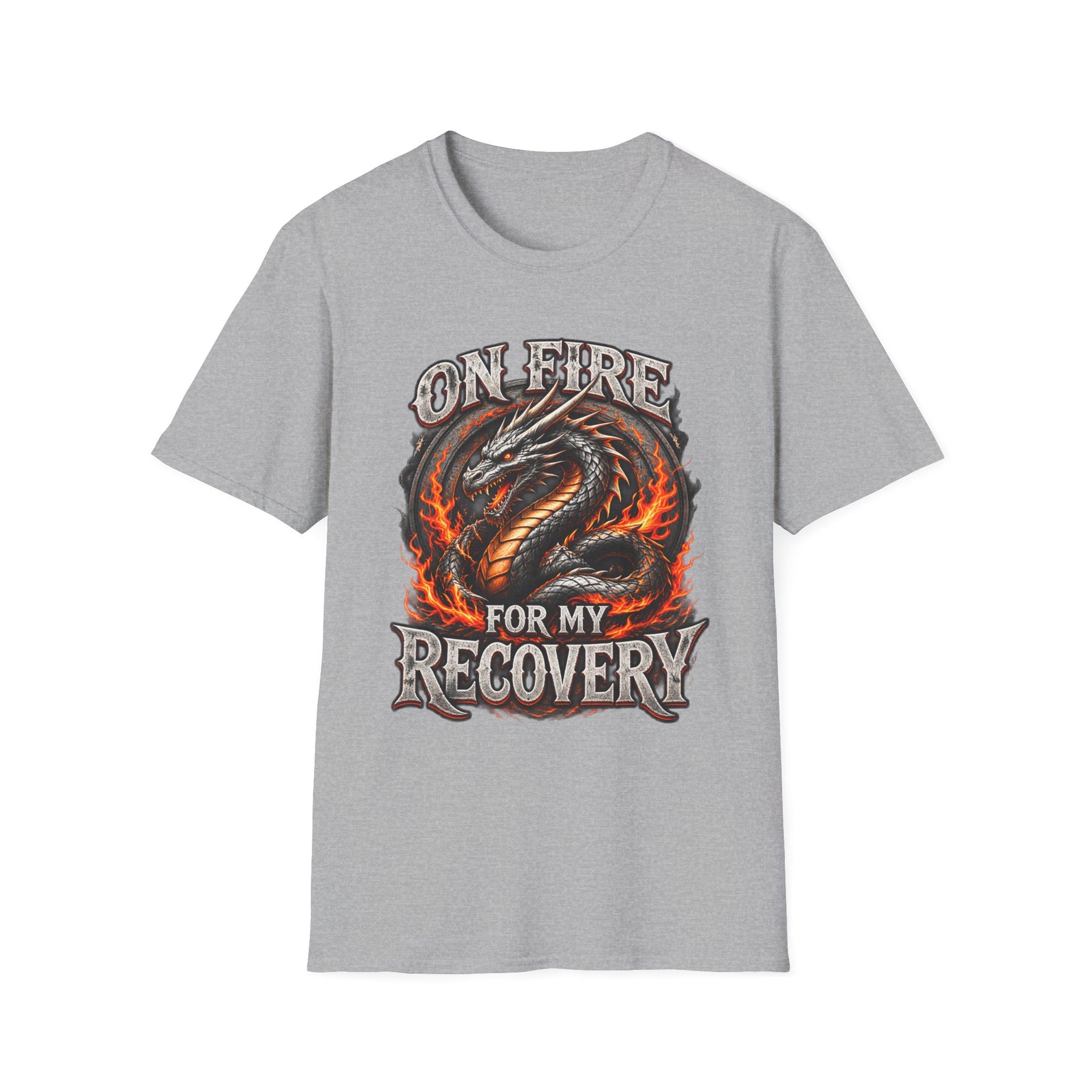 Recovery Forged in Fire Dragon T-Shirt