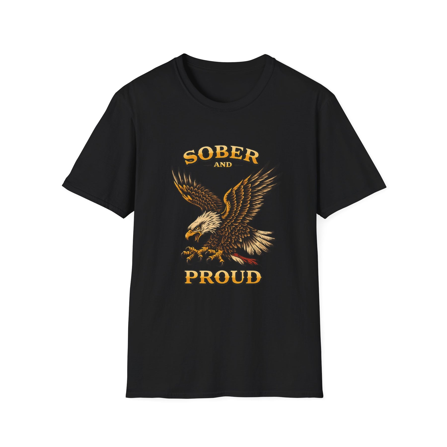 Sober and Proud Eagle Tee