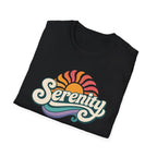 Serenity Retro Recovery Tee – Vintage Sober Lifestyle Shirt