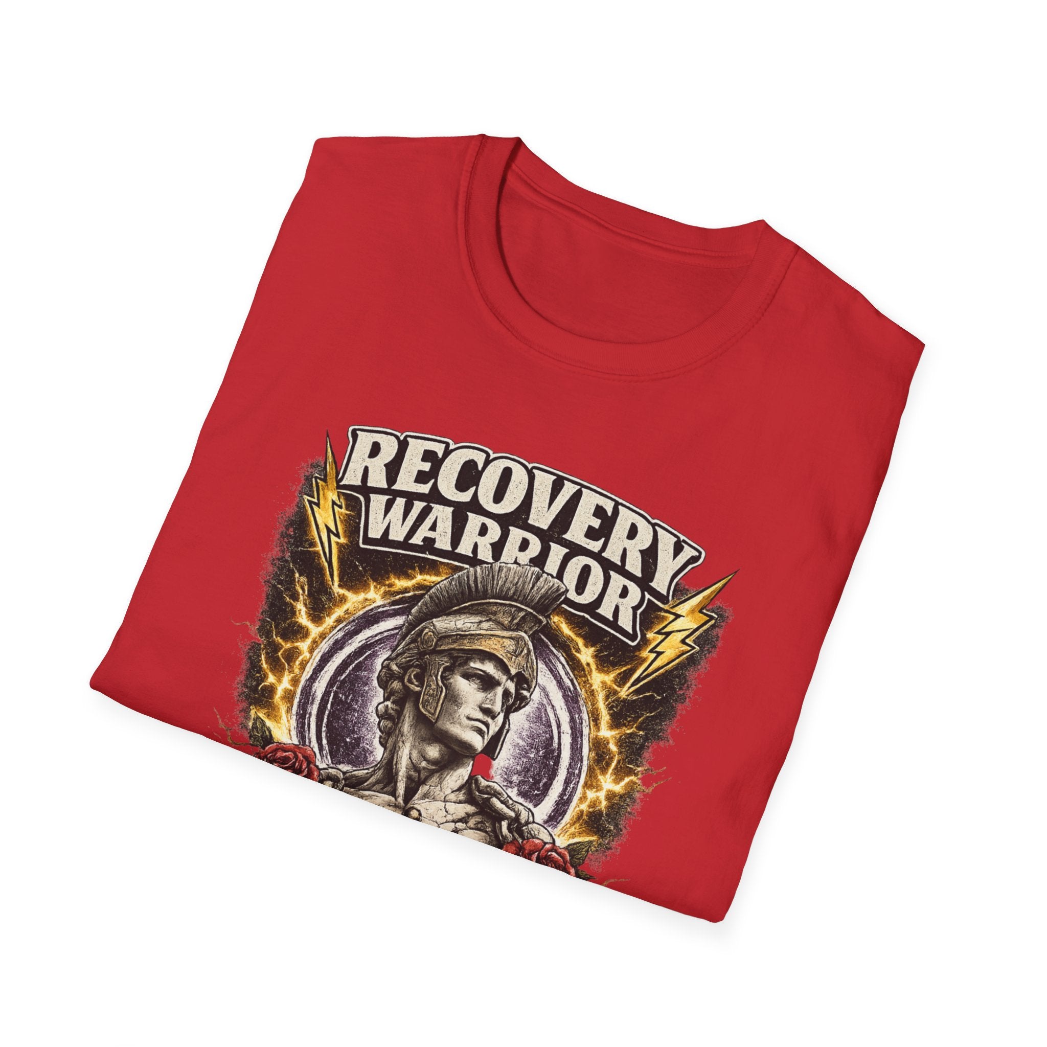 Recovery Warrior Tee – Motivational Sober Streetwear Shirt