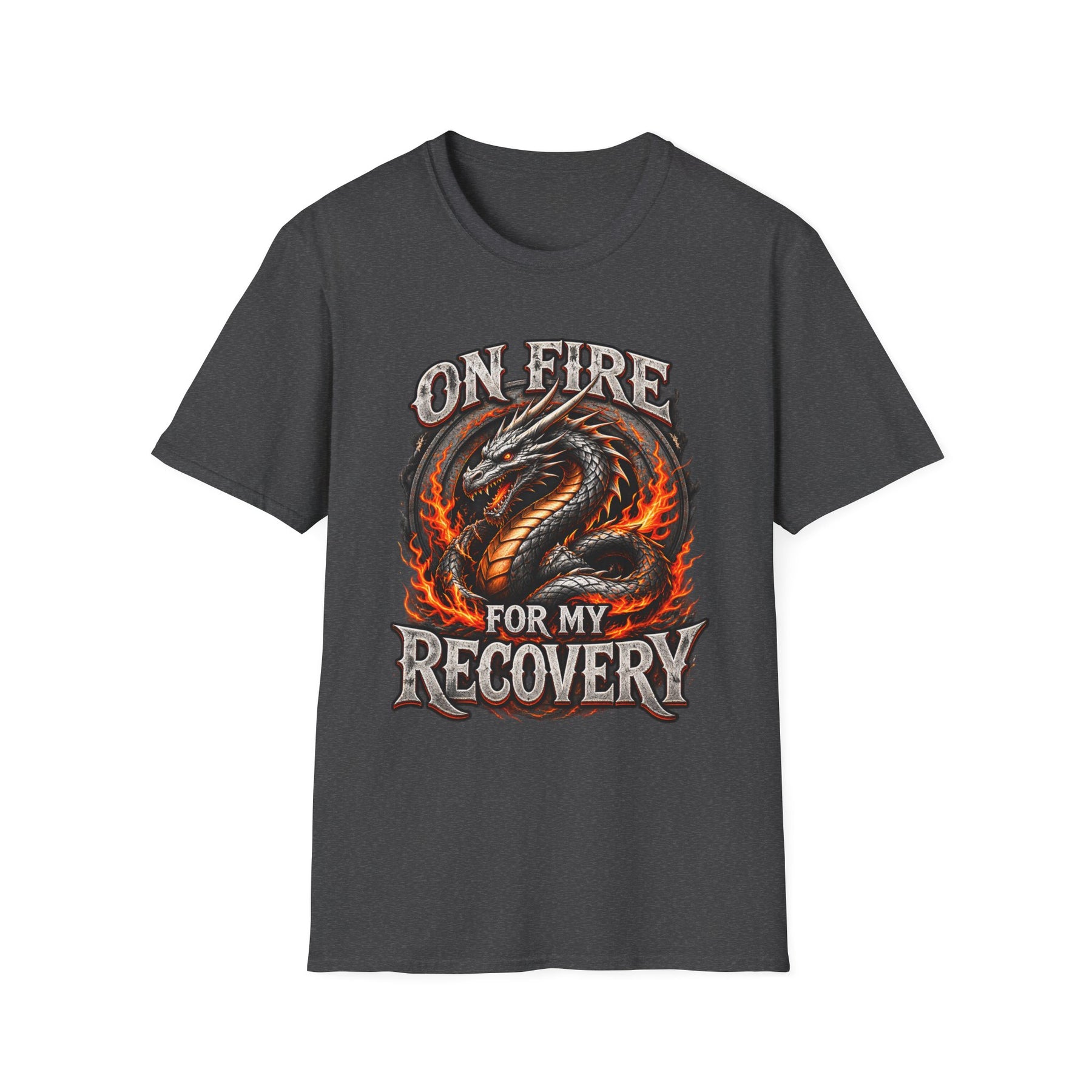 Recovery Forged in Fire Dragon T-Shirt