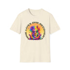 Nine Lives, One Recovery – Meditation Cat Recovery Tee