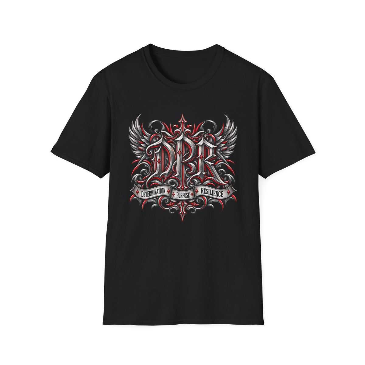Determination Purpose Resilience T-Shirt – Bold Recovery & Sobriety Tee