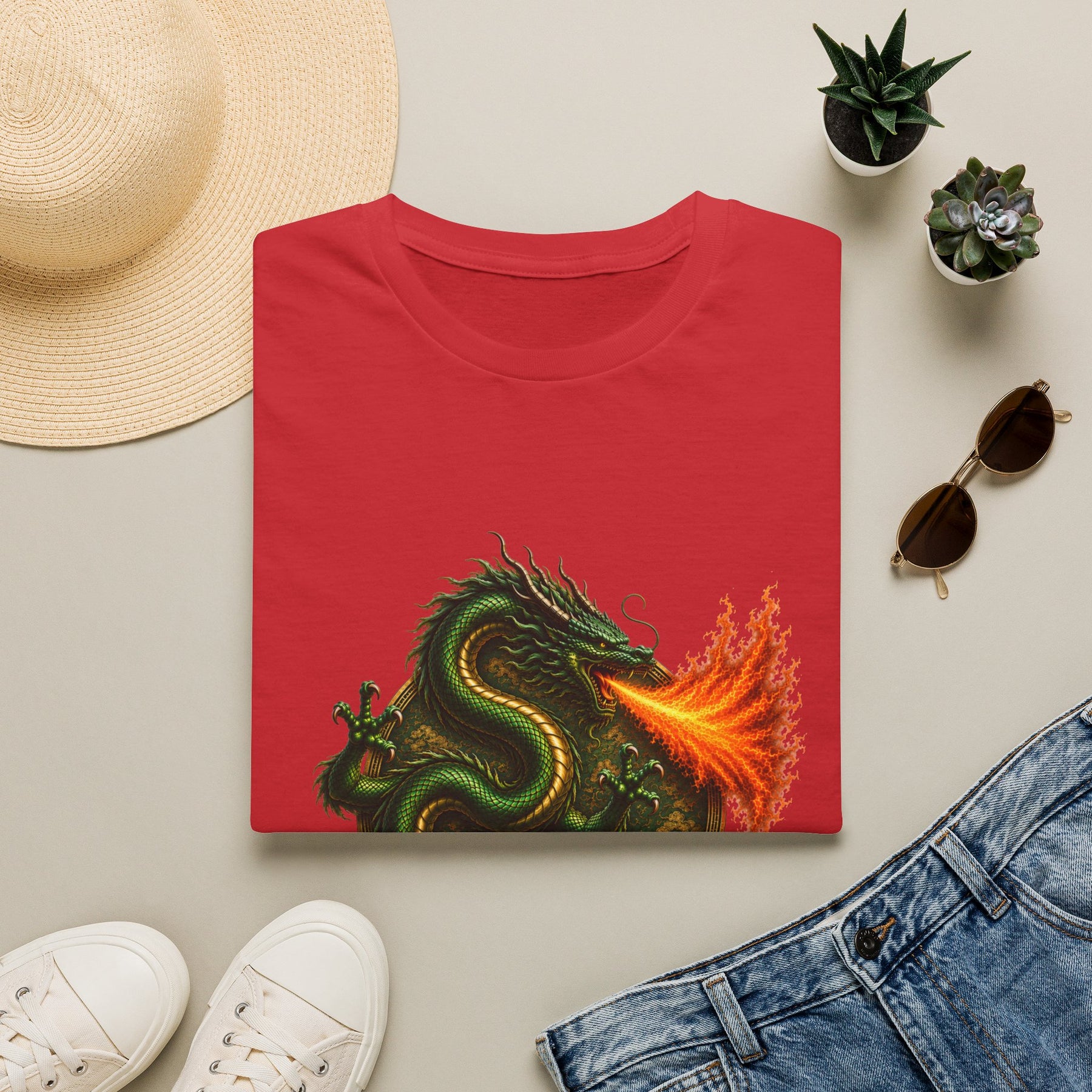 On Fire for My Recovery Dragon Tee