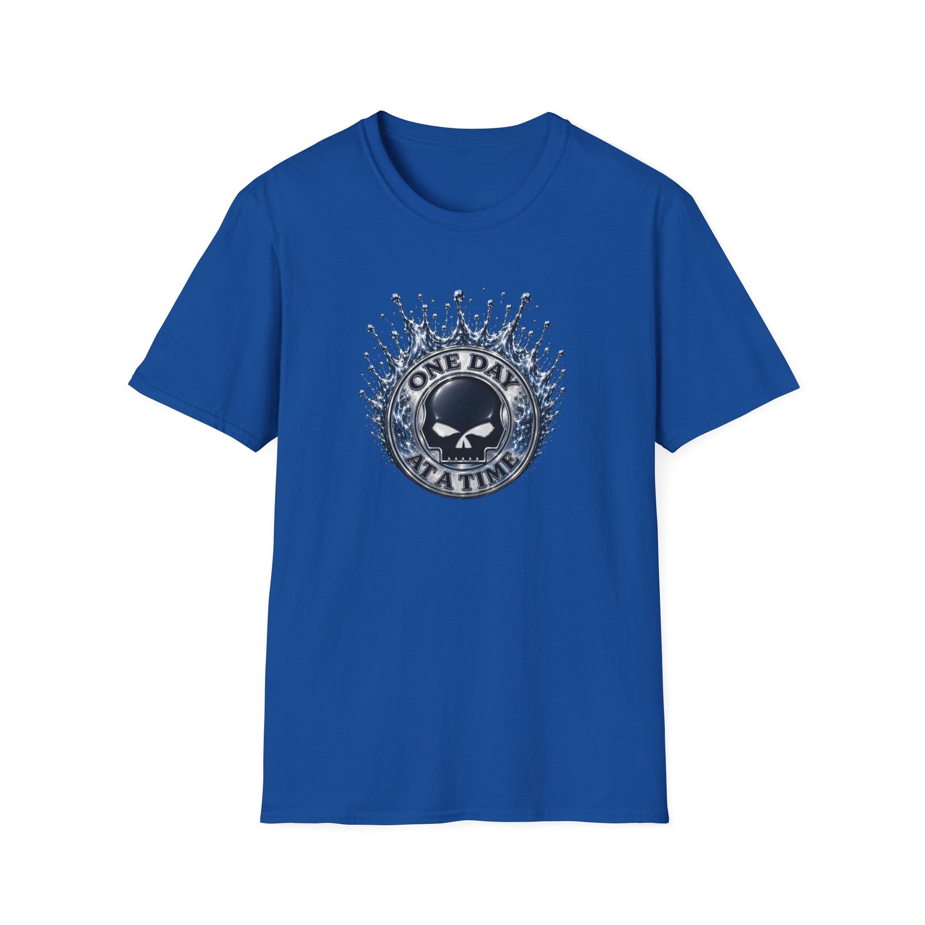 💧 One Day at a Time Liquid Steel Recovery Tee 💧 – DPR Recovery Tee