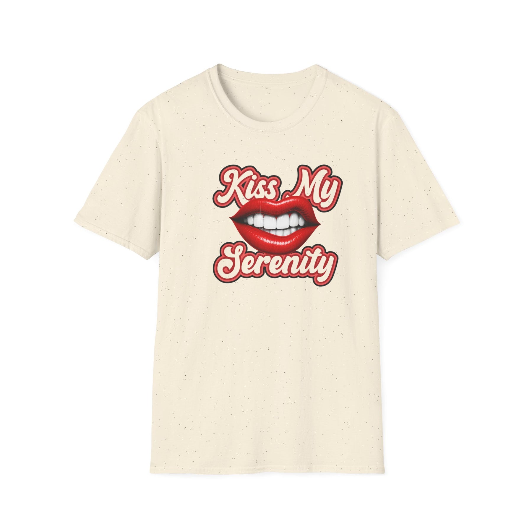 Kiss My Serenity Recovery T-Shirt | Funny Sobriety & Addiction Recovery Graphic Tee – DPR Recovery Tee