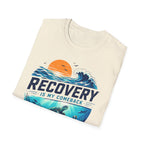 Recovery Is My Comeback Tee – Ocean Inspired Recovery Shirt – DPR Recovery Tee