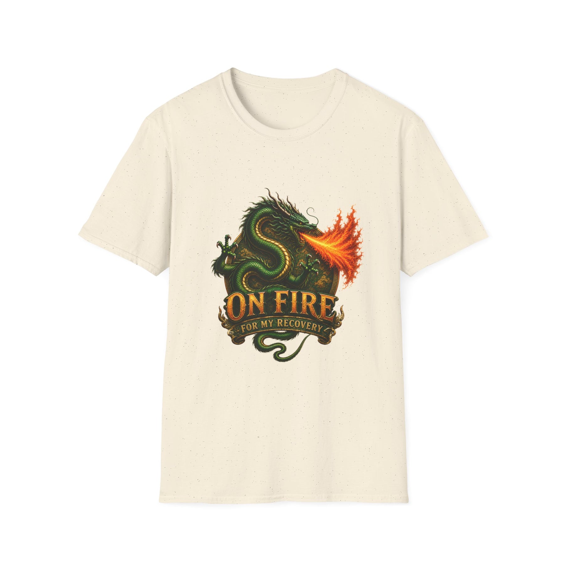 On Fire for My Recovery™ Dragon T-Shirt