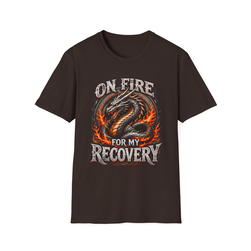 Recovery Forged in Fire Dragon T-Shirt