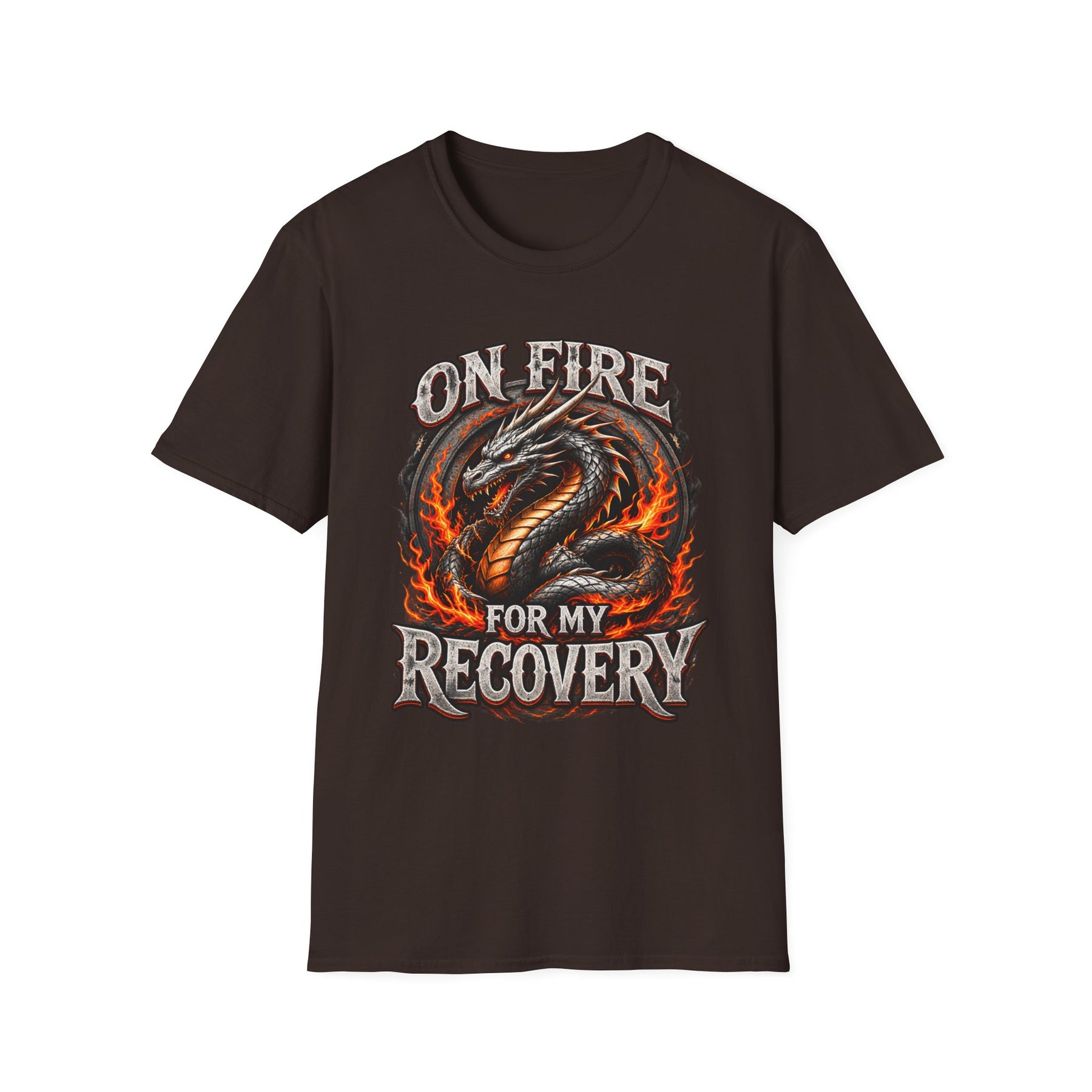 Recovery Forged in Fire Dragon T-Shirt