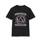 Progress Not Perfection Recovery T-Shirt – Sobriety, Growth & Rebuilding Tee