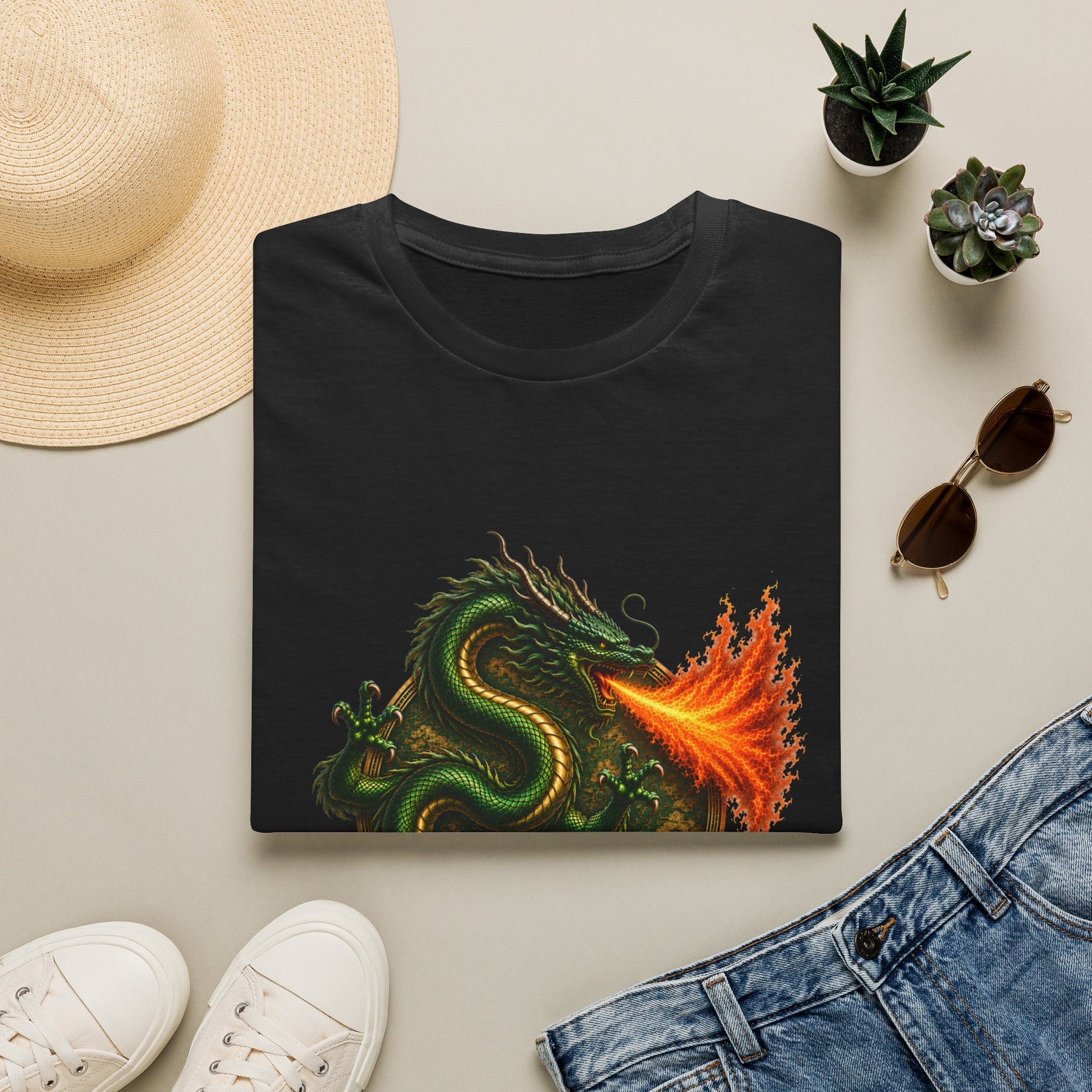 On Fire for My Recovery Dragon Tee
