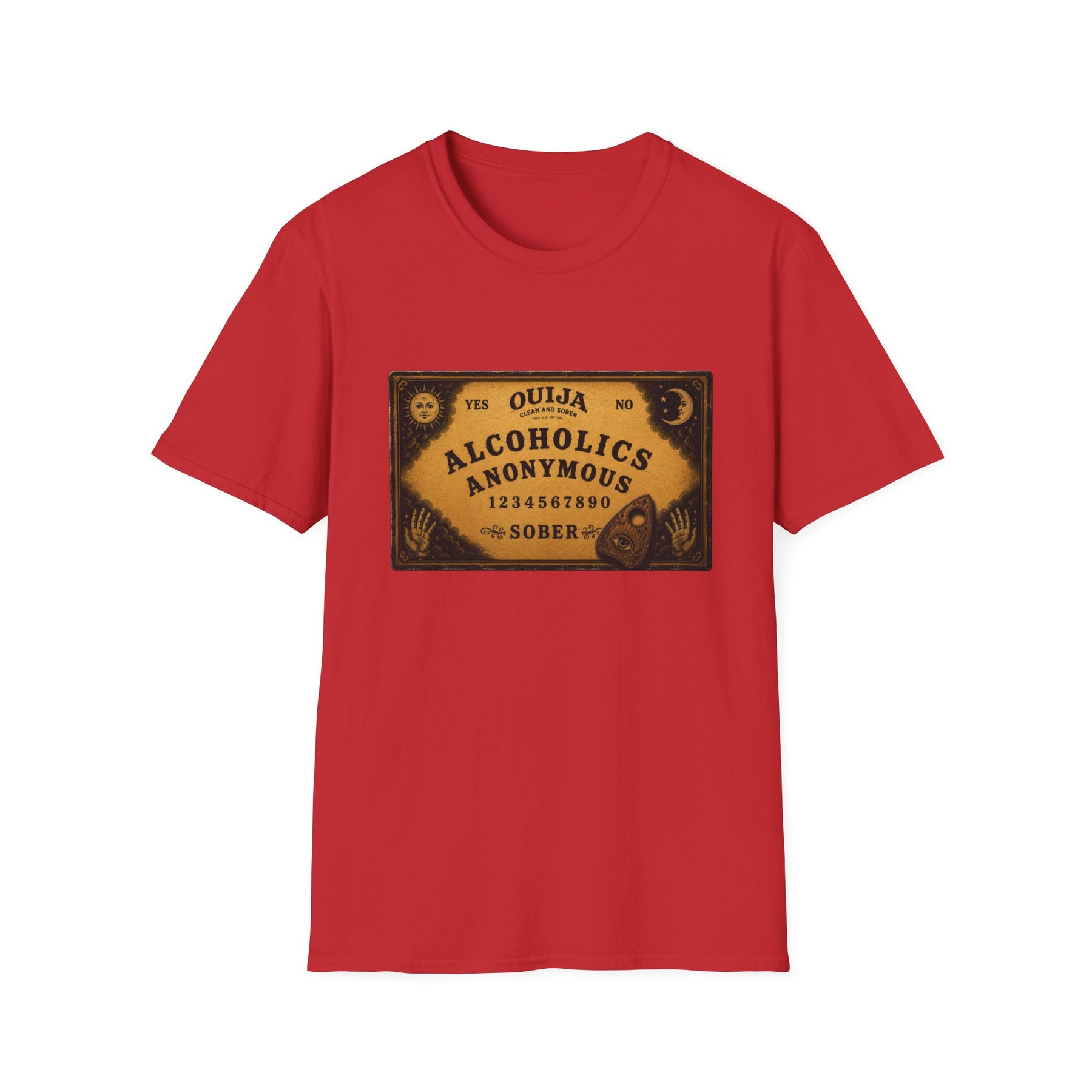 Clean & Sober Spirit Board AA Tee