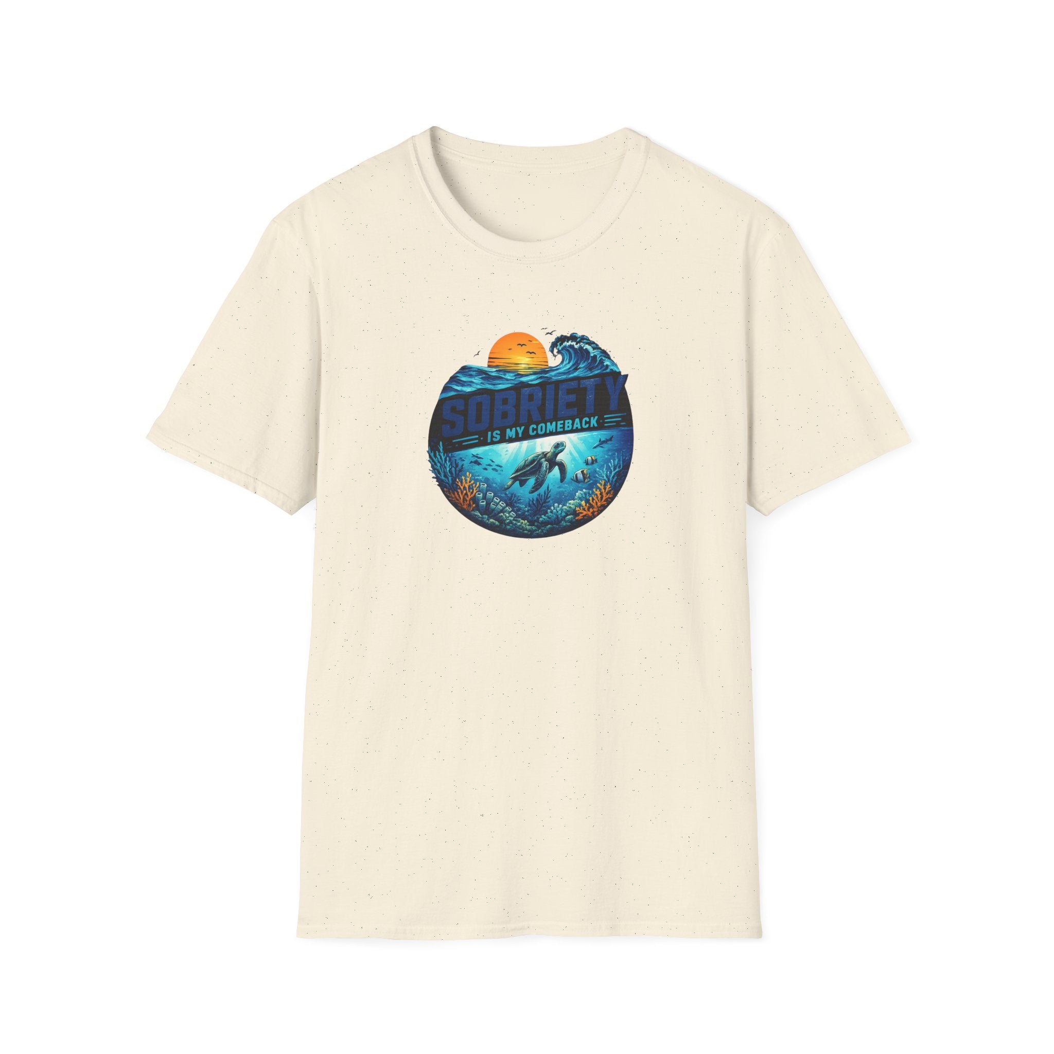 Sobriety Is My Comeback – Ocean Recovery Tee