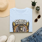 Sober Warrior – Never Give Up Tee