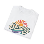 Serenity Retro Recovery Tee – Vintage Sober Lifestyle Shirt