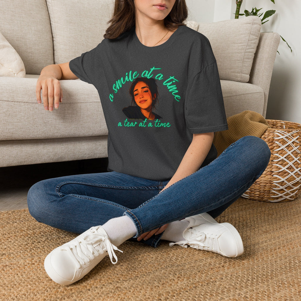 One Smile at a Time, One Tear at a Time – Recovery & Sobriety Shirt