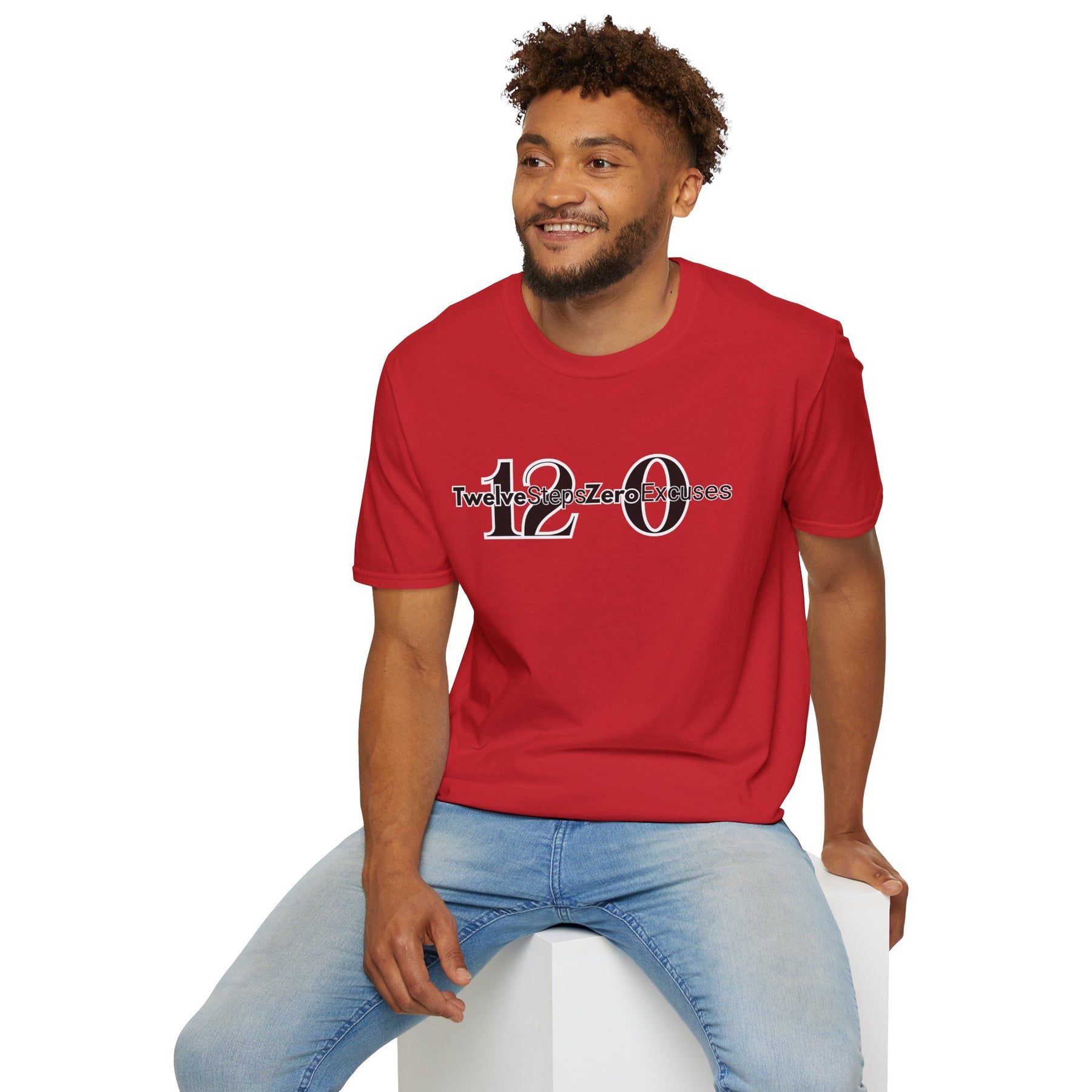 12 & 0 Tee | 12 Steps Zero Excuses Shirt | DPR Recovery Tees – DPR Recovery Tee