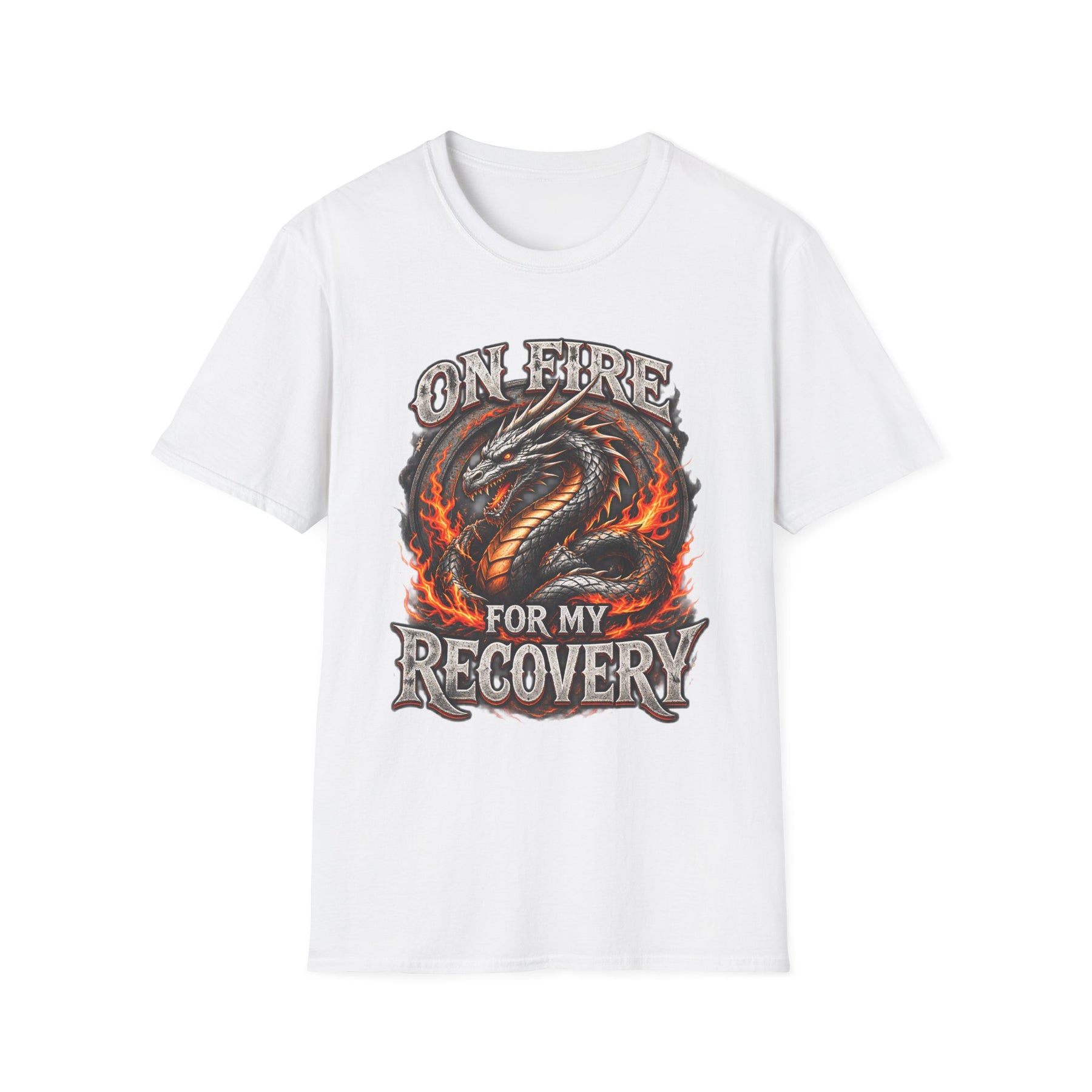 Recovery Forged in Fire Dragon T-Shirt