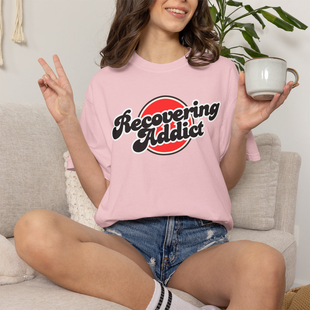“Recovering Addict – Old School Tee (DPR)”