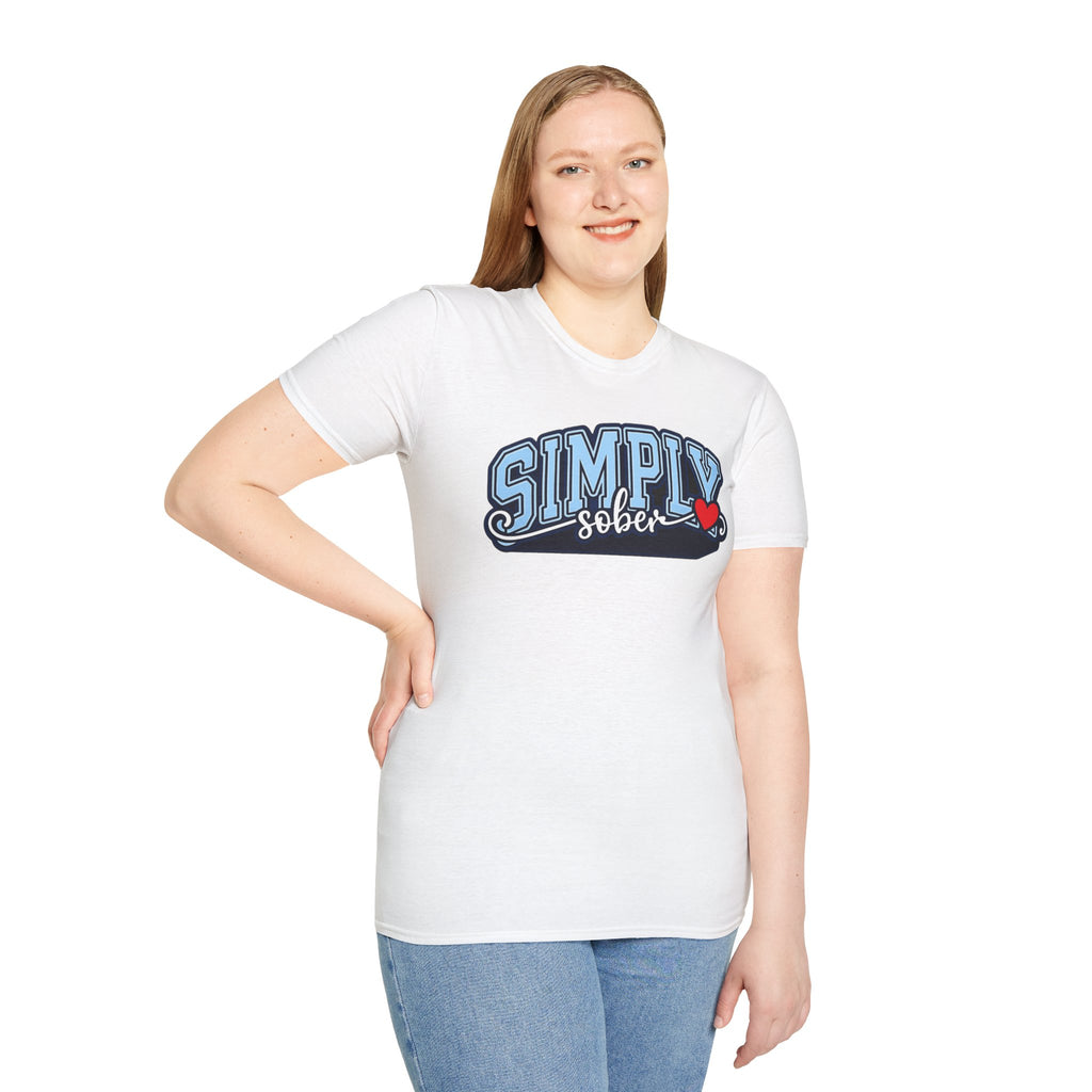 Simply Sober Heart Edition Tee