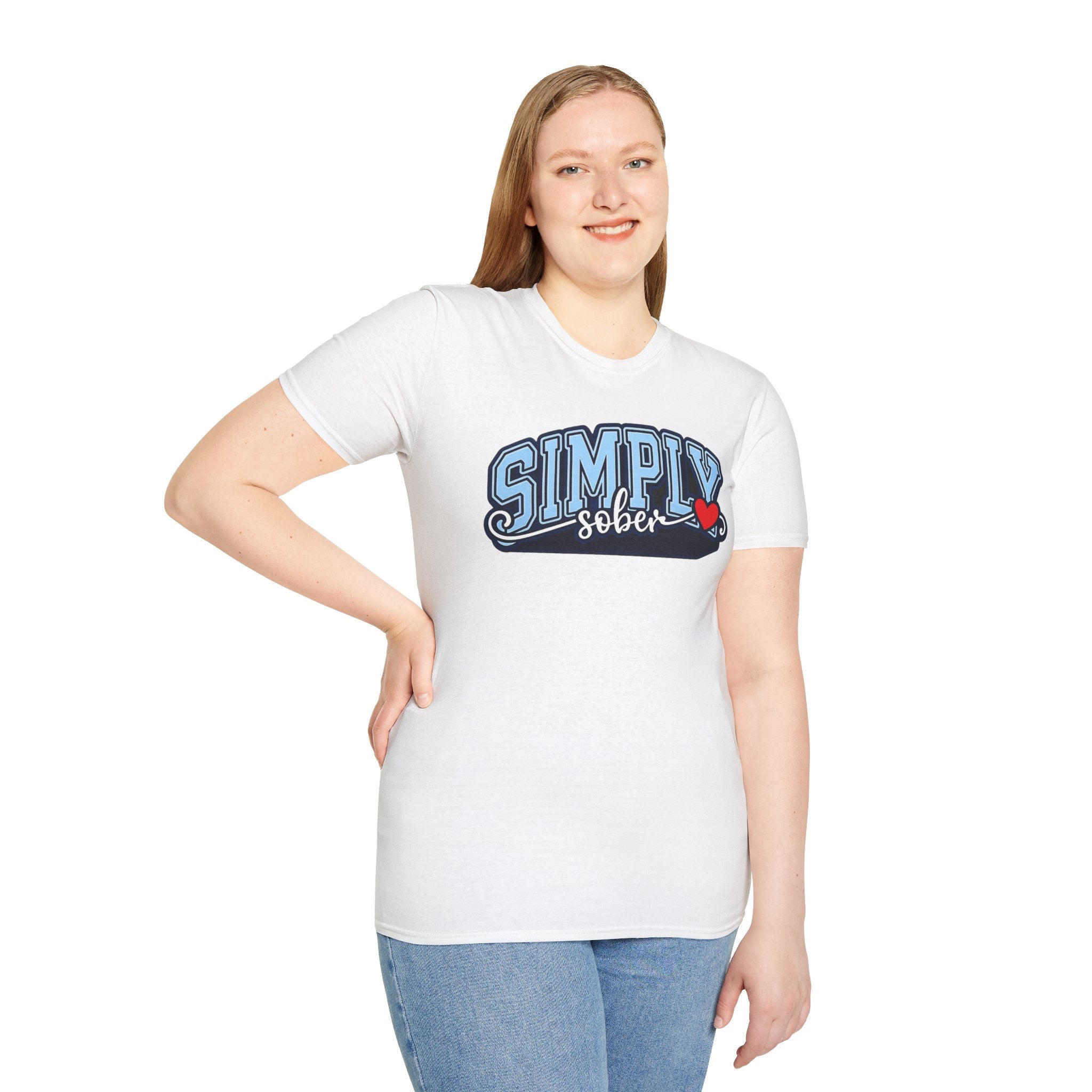Simply Sober Heart Edition Tee